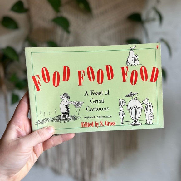 Vintage Other - Food Food Food: A Feast of Great Cartoons | S. Gross (Editor) Vintage Humor Book